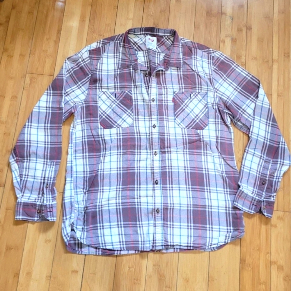 Levi's Longsleeve XXL Plaid Shirt